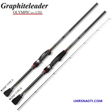 Спиннинг Graphiteleader 24 Finezza Prototype 24GFINPS-782LML-HS длина 2,34м тест 1-10гр